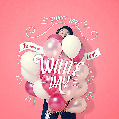 PSD 편집 편집이미지 남자 화이트데이 데이이벤트 사랑 한명 들기 상반신 20대 성인 한국인 가득함 풍선 성인남자한명만 이미지편집 1 기념일 감정 모션 사람 동양인 청년 남자한명만 성인남자만 파일형식