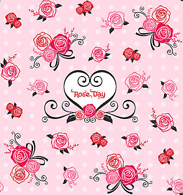 리본 백그라운드 프로포즈 패턴 일러스트 데이이벤트 사랑 이벤트 사람없음 장미 하트 다발 데이 로즈데이 국내일러스트 AI파일 모양 기념일 꽃 감정 무늬 파일형식 벡터