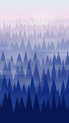 나무 백그라운드 일러스트 산 풍경 사람없음 안개 흐림 미세먼지 국내일러스트 AI파일 식물 날씨 먼지 파일형식 벡터