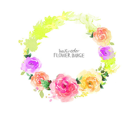 PSD 꽃 꽃밭 꽃백그라운드 일러스트 수채화 사람없음 장미 봄 꽃프레임 봄배경 국내일러스트 식물 계절 백그라운드 프레임 파일형식