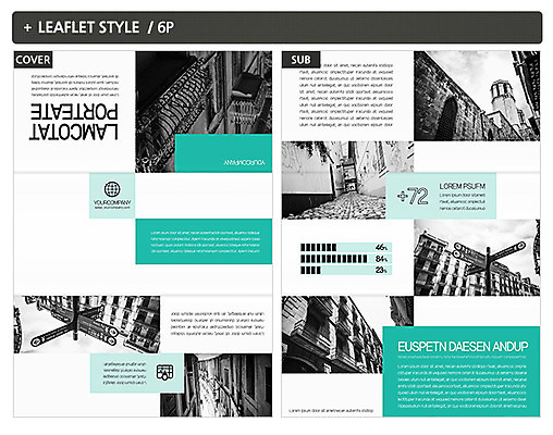 템플릿 표지디자인 표지 유럽 ZIP 내지 리플렛 3단접지 그래프 거리 팜플렛 사람없음 인디자인 INDD 이미지템플릿 나라 파일형식