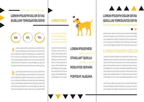 템플릿 표지디자인 북디자인 출판디자인 내지 리플렛 북커버 3단접지 팜플렛 사람없음 개 이미지템플릿 AI파일 포유류 파일형식 벡터