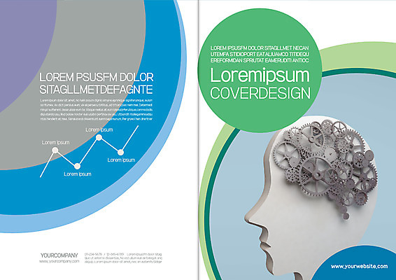 템플릿 표지디자인 북디자인 출판디자인 교육 표지 리플렛 북커버 팜플렛 사람없음 두뇌 톱니바퀴 꺾은선그래프 두뇌개발 이미지템플릿 AI파일 그래프 뇌 파일형식 벡터