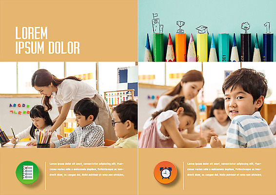 PSD 템플릿 표지디자인 북디자인 출판디자인 여자 어린이교육 교육 남자 내지 어린이 리플렛 북커버 색연필 소녀 소년 팜플렛 여러명 상반신 성인 교사 유치원 유치원생 한국인 이미지템플릿 직업 다수 학용품 사람 동양인 파일형식
