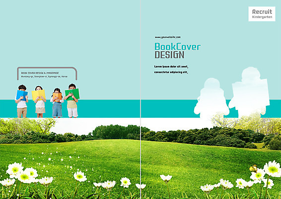 PSD 템플릿 표지디자인 북디자인 출판디자인 여자 어린이교육 교육 표지 남자 꽃 실루엣 어린이 리플렛 북커버 소녀 소년 팜플렛 잔디 여러명 책 유치원 유치원생 한국인 얼굴가리기 이미지템플릿 식물 다수 촬영기법 사람 동양인 가림 파일형식