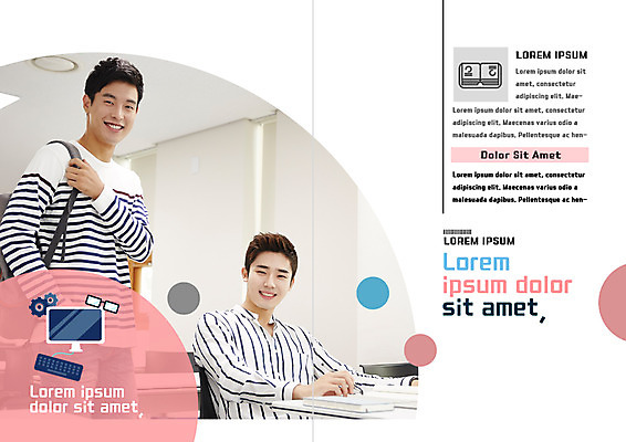 PSD 템플릿 표지디자인 북디자인 출판디자인 교육 남자 내지 리플렛 대학생 북커버 배낭 서기 웃음 앉기 팜플렛 상반신 20대 성인 두명 책 모니터 한국인 키보드 대학교육 이미지템플릿 학생 가방 모션 표정 사람 동양인 청년 컴퓨터 파일형식