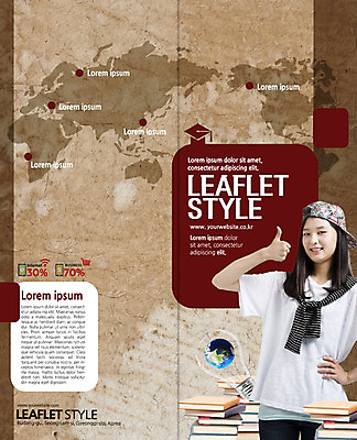 PSD 템플릿 모자 표지디자인 북디자인 출판디자인 여자 교육 표지 지구 리플렛 세계지도 2단접지 북커버 전구 청소년 한명 팜플렛 상반신 10대 책 쌓기 한국인 최고 청소년교육 글로벌교육 이미지템플릿 1 잡화 지도 모션 사람 동양인 세계 글로벌 파일형식