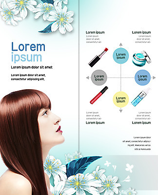 PSD 서양인 템플릿 우먼라이프 긴머리 표지디자인 북디자인 응시 출판디자인 여자 꽃 내지 리플렛 2단접지 북커버 한명 팜플렛 상반신 20대 성인 옆모습 화장 뷰티 립스틱 립글로스 미스트 수분크림 에센스 이미지템플릿 외국인 식물 1 라이프스타일 헤어스타일 시선 뷰포인트 사람 청년 화장품 파일형식