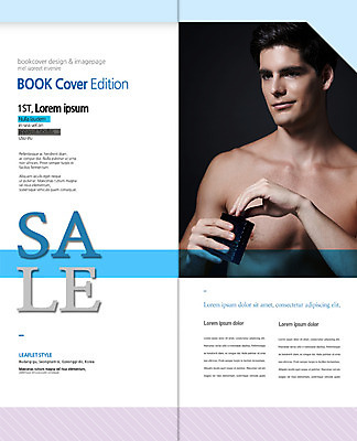 PSD 서양인 템플릿 표지디자인 북디자인 출판디자인 남자 내지 리플렛 2단접지 북커버 상의탈의 한명 이벤트 팜플렛 상반신 20대 성인 쇼핑 뷰티 세일 로션 그루밍족 이미지템플릿 외국인 1 탈의 사람 청년 화장품 파일형식