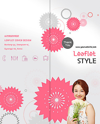 PSD 템플릿 표지디자인 북디자인 출판디자인 여자 표지 꽃 리플렛 2단접지 북커버 한명 웃음 이벤트 팜플렛 상반신 20대 성인 쇼핑 한국인 이미지템플릿 식물 1 표정 사람 동양인 청년 파일형식