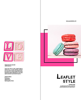 PSD 템플릿 표지디자인 북디자인 출판디자인 표지 리플렛 2단접지 북커버 사랑 팜플렛 사람없음 쌓기 블록 마카롱 이미지템플릿 감정 모션 디저트 파일형식
