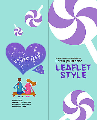PSD 템플릿 표지디자인 북디자인 커플 출판디자인 여자 표지 남자 리플렛 2단접지 북커버 벤치 화이트데이 막대사탕 사탕 앉기 팜플렛 성인 두명 뒷모습 하트 이미지템플릿 모양 뷰포인트 의자 관계 모션 데이이벤트 디저트 사람 파일형식