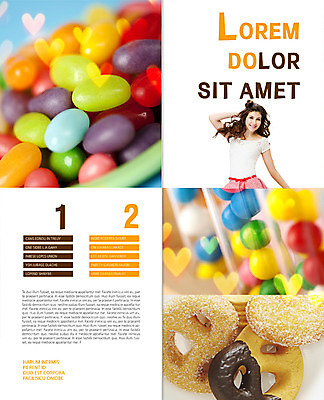 PSD 서양인 템플릿 표지디자인 북디자인 출판디자인 여자 내지 리플렛 2단접지 북커버 화이트데이 사탕 한명 웃음 팜플렛 상반신 20대 성인 쿠키 하트 젤리 이미지템플릿 젤리빈 모양 외국인 1 데이이벤트 디저트 표정 사람 청년 파일형식