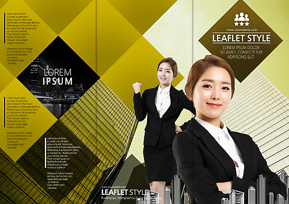 PSD 템플릿 표지디자인 북디자인 출판디자인 여자 표지 리플렛 북커버 비즈니스 3단접지 웃음 빌딩 팜플렛 상반신 20대 성인 두명 팔짱 파이팅 한국인 비즈니스우먼 이미지템플릿 모션 표정 사람 동양인 청년 건물 직장인 파일형식
