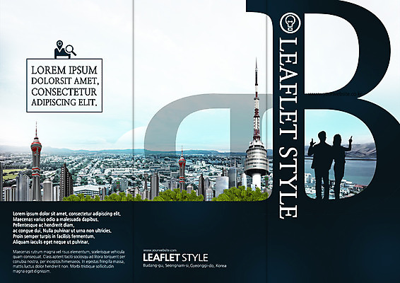 PSD 템플릿 표지디자인 북디자인 출판디자인 여자 표지 남자 실루엣 리플렛 북커버 비즈니스 3단접지 빌딩 팜플렛 성인 두명 탑 도시 비즈니스맨 비즈니스우먼 이미지템플릿 건축물 촬영기법 사람 건물 직장인 파일형식