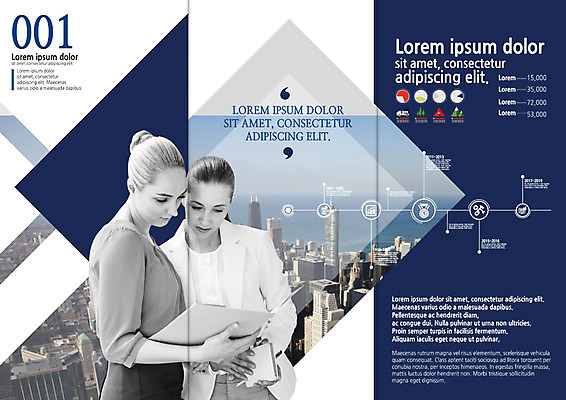 PSD 서양인 템플릿 표지디자인 북디자인 출판디자인 여자 내지 리플렛 바다 북커버 비즈니스 3단접지 빌딩 팜플렛 상반신 성인 두명 도시 비즈니스우먼 문서 이미지템플릿 외국인 사람 건물 직장인 파일형식