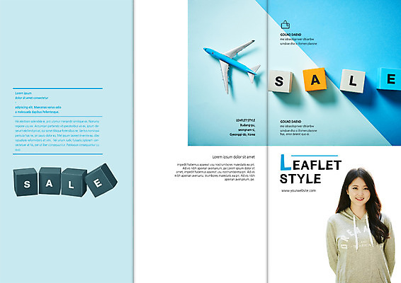 PSD 템플릿 표지디자인 북디자인 출판디자인 여자 표지 리플렛 북커버 3단접지 비행기 한명 웃음 이벤트 팜플렛 상반신 20대 성인 쇼핑 세일 블록 한국인 이미지템플릿 1 항공교통 대중교통 표정 사람 동양인 청년 파일형식
