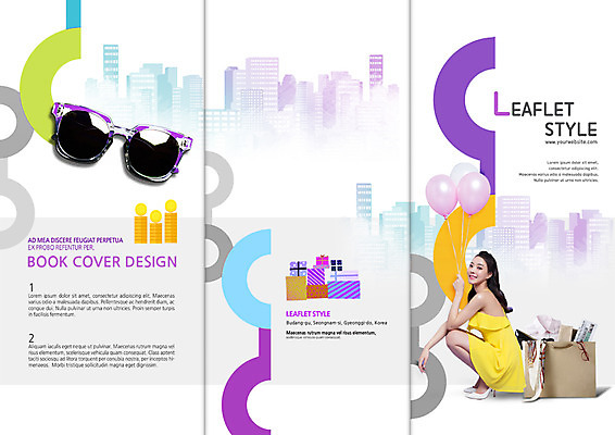 PSD 템플릿 표지디자인 북디자인 출판디자인 여자 표지 리플렛 북커버 3단접지 한명 앉기 이벤트 빌딩 팜플렛 20대 성인 옆모습 선물상자 쇼핑 선글라스 쇼핑백 한국인 풍선 이미지템플릿 1 안경 뷰포인트 가방 모션 선물 사람 동양인 청년 건물 상자 파일형식