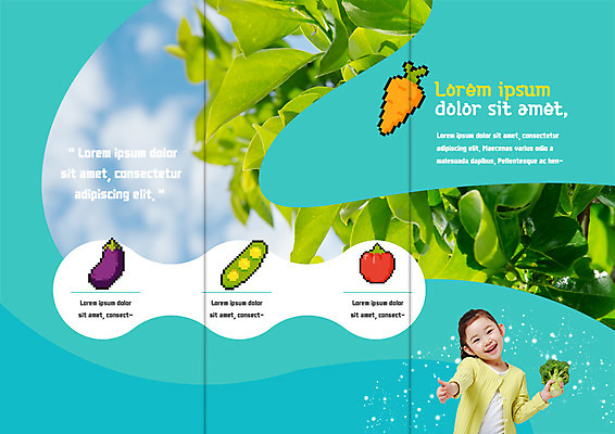 PSD 템플릿 표지디자인 북디자인 출판디자인 여자 내지 어린이 리플렛 잎 토마토 북커버 3단접지 가지 한명 웃음 팜플렛 상반신 당근 한국인 최고 브로콜리 유기농 완두콩 이미지템플릿 식물 1 웰빙 채소 콩 뿌리채소 표정 사람 동양인 파일형식