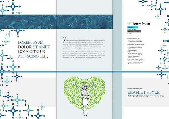 PSD 식물 템플릿 표지디자인 북디자인 출판디자인 여자 내지 리플렛 북커버 3단접지 한명 팜플렛 성인 자연보호 그린캠페인 하트 이미지템플릿 모양 1 캠페인 자연 사람 보호 파일형식
