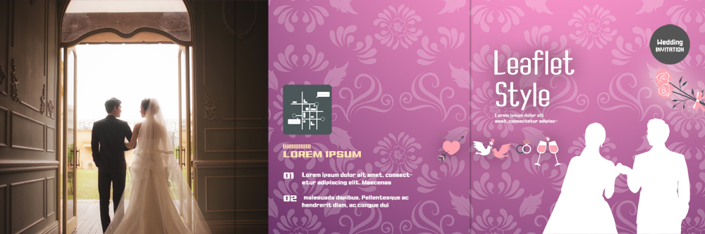 PSD 템플릿 표지디자인 북디자인 커플 출판디자인 여자 표지 남자 실루엣 신부 리플렛 웨딩드레스 신랑 결혼 북커버 3단접지 정장 턱시도 팜플렛 여러명 20대 성인 뒷모습 한국인 약도 이미지템플릿 드레스 옷 뷰포인트 다수 지도 관계 촬영기법 사람 동양인 이벤트 청년 파일형식