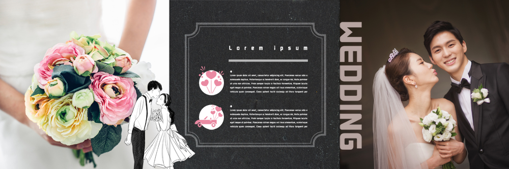 PSD 템플릿 표지디자인 북디자인 커플 출판디자인 여자 남자 내지 신부 리플렛 부케 웨딩드레스 신랑 결혼 북커버 3단접지 정장 턱시도 팜플렛 여러명 20대 성인 한국인 이미지템플릿 드레스 옷 꽃다발 다수 관계 사람 동양인 이벤트 청년 파일형식