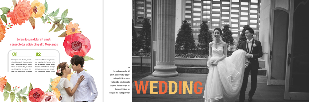 PSD 템플릿 표지디자인 북디자인 커플 출판디자인 여자 남자 꽃 내지 신부 리플렛 웨딩드레스 신랑 결혼 북커버 3단접지 키스 정장 턱시도 팜플렛 여러명 20대 성인 한국인 이미지템플릿 식물 드레스 옷 다수 관계 사람 동양인 이벤트 청년 애정표현 파일형식