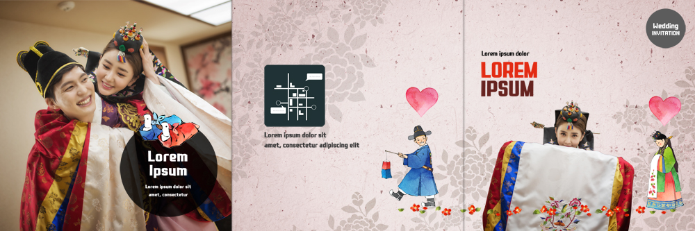 PSD 템플릿 표지디자인 북디자인 커플 출판디자인 여자 표지 남자 신부 리플렛 신랑 결혼 북커버 3단접지 팜플렛 여러명 20대 성인 한국인 하트 한복 전통혼례 청사초롱 업기 약도 이미지템플릿 모양 한국전통 다수 지도 관계 모션 사람 동양인 이벤트 청년 전통의상 전통의례 초롱 파일형식