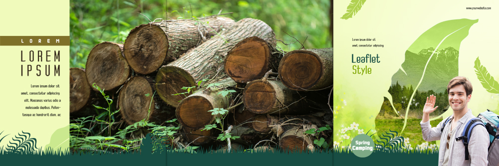 PSD 서양인 템플릿 표지디자인 북디자인 출판디자인 표지 남자 리플렛 여행 북커버 3단접지 배낭 한명 웃음 팜플렛 상반신 20대 성인 통나무 손인사 이미지템플릿 외국인 나무 1 가방 표정 사람 청년 인사 파일형식