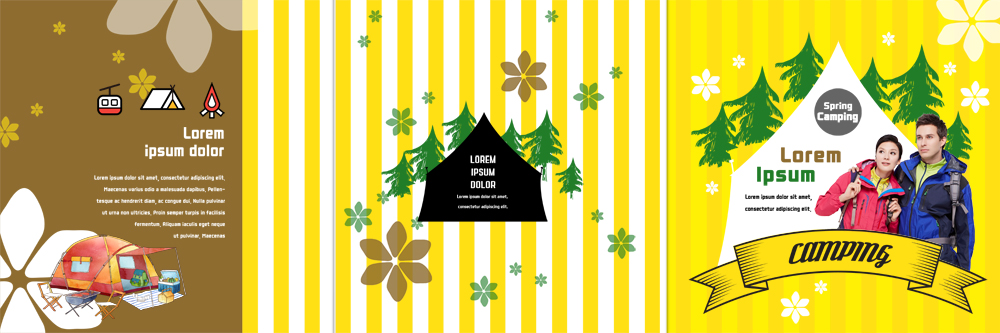 PSD 서양인 나무 템플릿 표지디자인 북디자인 출판디자인 여자 표지 남자 리플렛 북커버 3단접지 텐트 팜플렛 상반신 성인 두명 등산 캠핑 등산복 이미지템플릿 외국인 식물 옷 레저 캠핑도구 사람 트래킹 파일형식