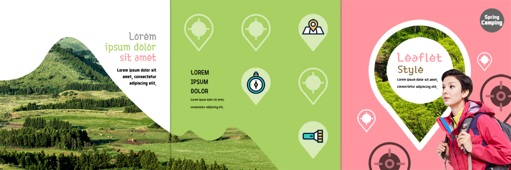 PSD 서양인 템플릿 표지디자인 북디자인 출판디자인 여자 표지 리플렛 북커버 3단접지 배낭 한명 팜플렛 상반신 성인 등산 등산복 이미지템플릿 외국인 1 옷 가방 사람 트래킹 파일형식