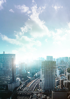 PSD 구름 편집 편집이미지 도로 비즈니스 하늘 빌딩 사람없음 도시 고가도로 이미지편집 자연요소 길 교통시설 건물 고속도로 파일형식