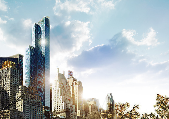 PSD 구름 편집 편집이미지 비즈니스 하늘 빌딩 사람없음 햇빛 도시 이미지편집 자연요소 건물 태양 파일형식