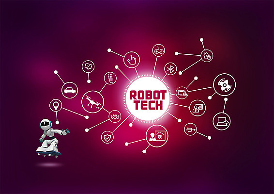 PSD 편집 편집이미지 비즈니스 첨단산업 사람없음 스케이트보드 네트워크 로봇 로봇산업 4차산업 이미지편집 산업 보드_스포츠 파일형식