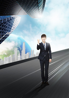전신 PSD 구름 편집 편집이미지 남자 도로 지구 비즈니스 하늘 한명 서기 웃음 빌딩 20대 성인 글로벌비즈니스 파이팅 한국인 비즈니스맨 이미지편집 자연요소 1 길 교통시설 모션 표정 사람 동양인 청년 건물 글로벌 직장인 파일형식