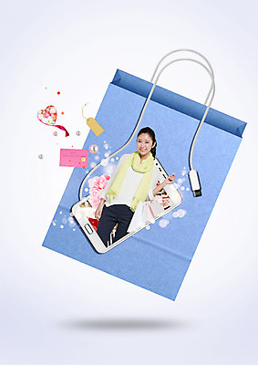 PSD 편집 편집이미지 여자 꽃 모바일 한명 웃음 이벤트 상반신 20대 성인 스마트폰 쇼핑 쇼핑백 라벨 하트 신용카드 일본인 USB케이블 모바일쇼핑 이미지편집 모양 외국인 식물 1 가방 프레임 표정 사람 동양인 청년 금융 핸드폰 스마트기기 USB 온라인쇼핑 파일형식