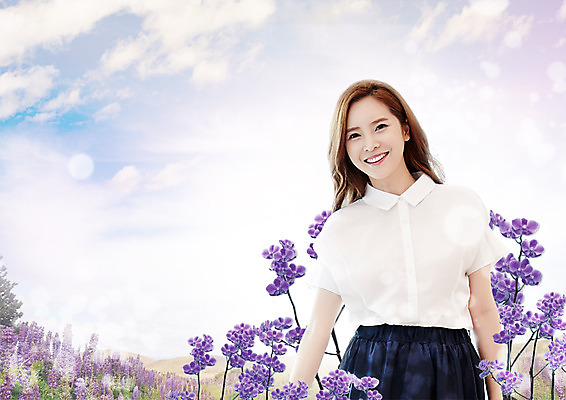 PSD 구름 편집 편집이미지 여자 꽃 하늘 한명 웃음 상반신 20대 성인 봄 한국인 이미지편집 자연요소 식물 1 계절 표정 사람 동양인 청년 파일형식