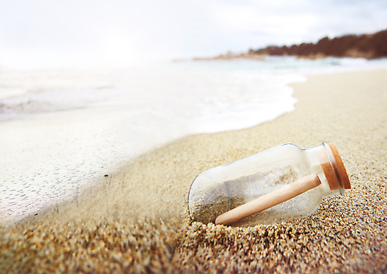 PSD 편집 편집이미지 유리병 해변 사람없음 모래사장 편지 이미지편집 바다 병_용기 파일형식
