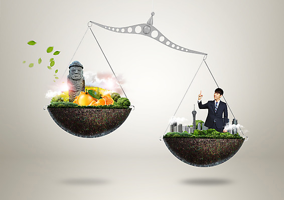 PSD 편집 편집이미지 남자 여행 나뭇잎 귤 한명 손짓 빌딩 상반신 20대 성인 제주도 한국인 비즈니스맨 비교 돌하르방 양팔저울 이미지편집 1 컨셉 잎 과일 비즈니스 모션 한국 저울 사람 동양인 청년 건물 직장인 파일형식