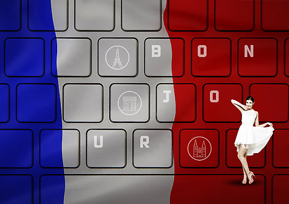 전신 PSD 서양인 편집 편집이미지 원피스 여자 여행 한명 서기 20대 성인 프랑스 키보드 에펠탑 개선문 프랑스국기 이미지편집 외국인 1 옷 유럽 모션 사람 청년 국기 파리 랜드마크 파일형식