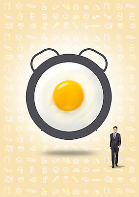 전신 PSD 편집 편집이미지 남자 음식 한명 서기 20대 성인 한국인 자명종 비즈니스맨 계란프라이 반숙 이미지편집 1 시계 비즈니스 모션 사람 동양인 청년 알람 직장인 계란요리 파일형식