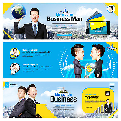 PSD 템플릿 배너 남자 지구 웹템플릿 전구 정장 여러명 20대 성인 달러 한국인 비즈니스맨 이벤트배너 웹배너 성인남자만 이미지템플릿 옷 다수 돈 비즈니스 사람 동양인 청년 직장인 남자만 성인만 파일형식