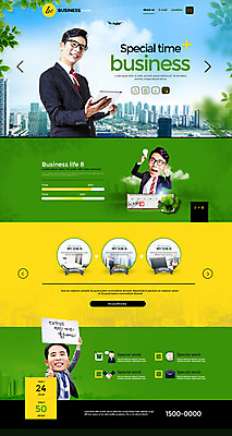 PSD 템플릿 남자 웹템플릿 사이트템플릿 성인 세명 30대 홈페이지 홈페이지시안 한국인 도시 비즈니스맨 성인남자만 이미지템플릿 비즈니스 사람 동양인 장년 직장인 남자만 성인만 파일형식