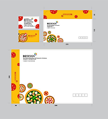 템플릿 명함 명함템플릿 서류봉투 편지봉투 피자 사람없음 세트 패키지 봉투템플릿 우편봉투 페퍼로니 비즈디자인 봉투디자인 이미지템플릿 AI파일 봉투 패스트푸드 서양음식 소시지 편지 우편물 파일형식 벡터