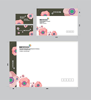 템플릿 꽃 꽃무늬 명함 명함템플릿 서류봉투 편지봉투 사람없음 세트 패키지 봉투템플릿 우편봉투 플라워패턴 비즈디자인 봉투디자인 이미지템플릿 AI파일 식물 무늬 패턴 봉투 편지 우편물 파일형식 벡터