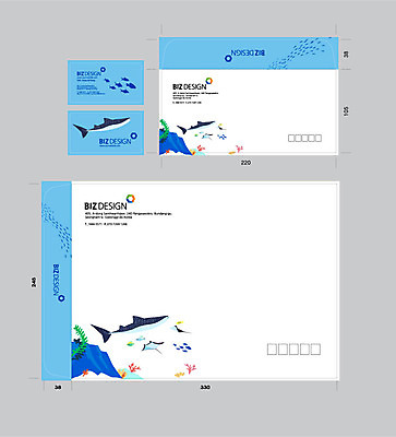 템플릿 명함 명함템플릿 서류봉투 편지봉투 어류 사람없음 세트 바닷속 상어 패키지 봉투템플릿 우편봉투 비즈디자인 봉투디자인 이미지템플릿 AI파일 봉투 수중 수중동물 편지 우편물 파일형식 벡터