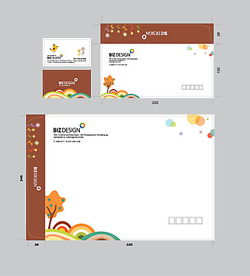 나무 템플릿 꽃 명함 명함템플릿 서류봉투 편지봉투 사람없음 세트 언덕 패키지 봉투템플릿 우편봉투 플라워패턴 비즈디자인 봉투디자인 이미지템플릿 AI파일 식물 패턴 봉투 편지 우편물 파일형식 벡터