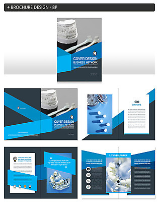 템플릿 ZIP 의학 치과 팜플렛 사람없음 칫솔 치아모형 인디자인 INDD 이미지템플릿 병원 위생용품 치아 파일형식