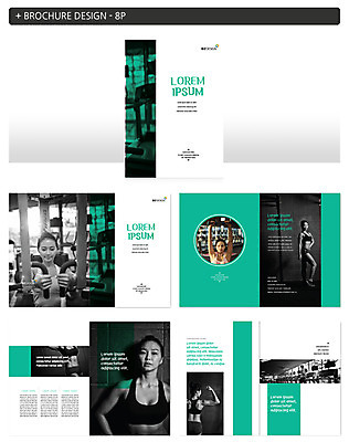 템플릿 여자 ZIP 건강 팜플렛 여러명 성인 운동 헬스 헬스장 한국인 성인여자만 인디자인 INDD 이미지템플릿 다수 사람 동양인 여자만 성인만 파일형식