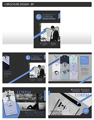 템플릿 남자 ZIP 셔츠 팜플렛 20대 성인 세명 한국인 비즈니스맨 성인남자만 인디자인 INDD 이미지템플릿 상의 비즈니스 사람 동양인 청년 직장인 남자만 성인만 파일형식